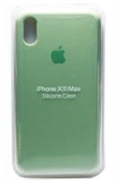 Силиконовый чехол для Айфон XS Max - (Мятный)