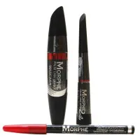 Набор тушь + подводка 3в1 Morphe Eyeliner & Mascara & Eyebrow Pencil