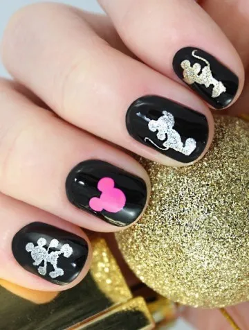 Трафареты для дизайна ногтей Esmalte T 19