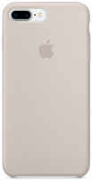 Силиконовый чехол для iPhone 7/8 Plus -Бежевый (Stone)