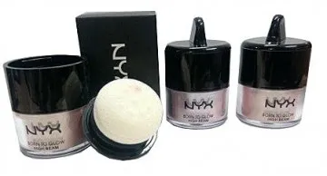 Рассыпчатый Хайлайтер с пуховкой NYX Bornto Glow High Beam 7g