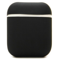 Силиконовый чехол для Apple AirPods 2 Silicone Case (Черный)