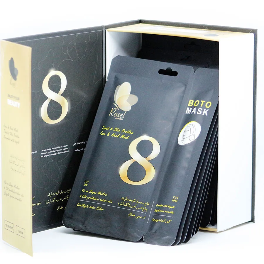 Маски для лица Rosel Cosmetics Face Mask Treat 8 Skin Problem Face