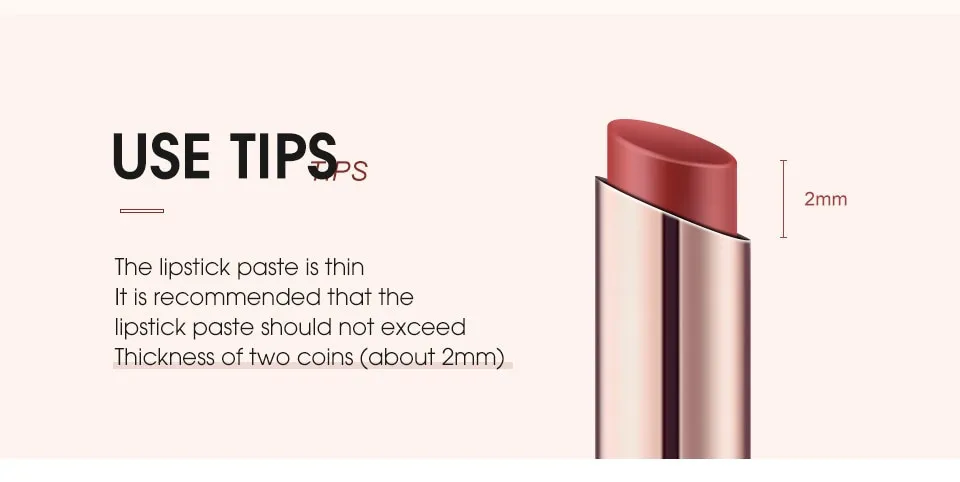 Матовая губная помада O.TWO.O арт. SC016 №1 (Butter Almonds)