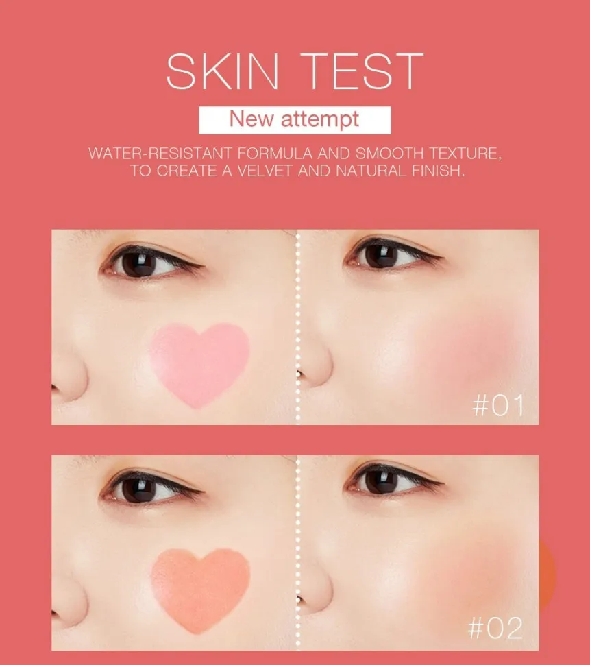 Румяна O.TWO.O Eternal Heart Cushion Blusher  6 ml (арт. 9997)