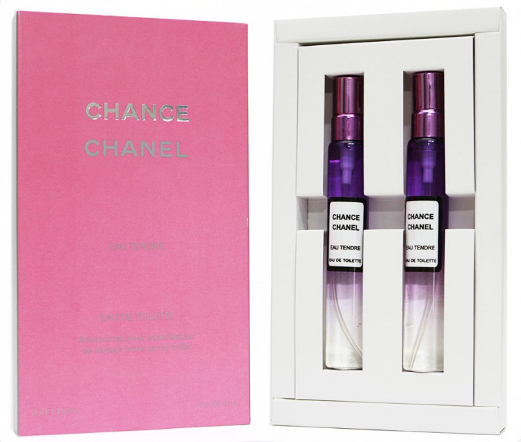 Подарочный набор 2х15 Chanel Chance Eau Tendre eau de toilette for women