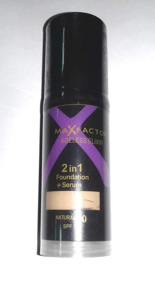 Тональный крем Max Factor AGELESS ELIXIR 2 в 1 Foundation+ Serum 30ml