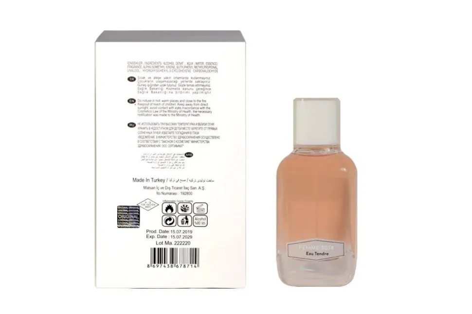 NROTICuERSE Narcotic Femme 3014 eau Tendre