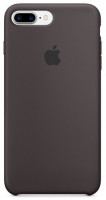 Силиконовый чехол для iPhone 7/8 Plus -Темное какао (Cocoa)