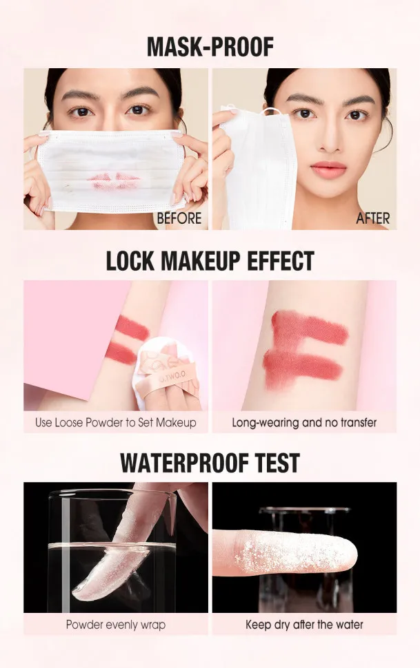 Трехцветная рассыпчатая пудра O.TWO.O арт. SC053 №3 - 9 г.