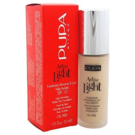 Тональный крем Pupa "Active Light", 30 ml