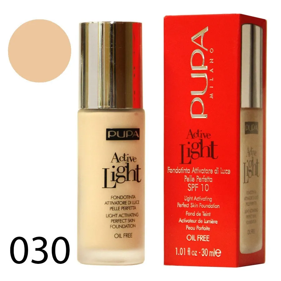 Тональный крем Pupa "Active Light", 30 ml