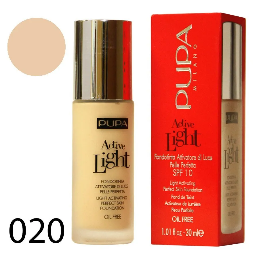 Тональный крем Pupa "Active Light", 30 ml