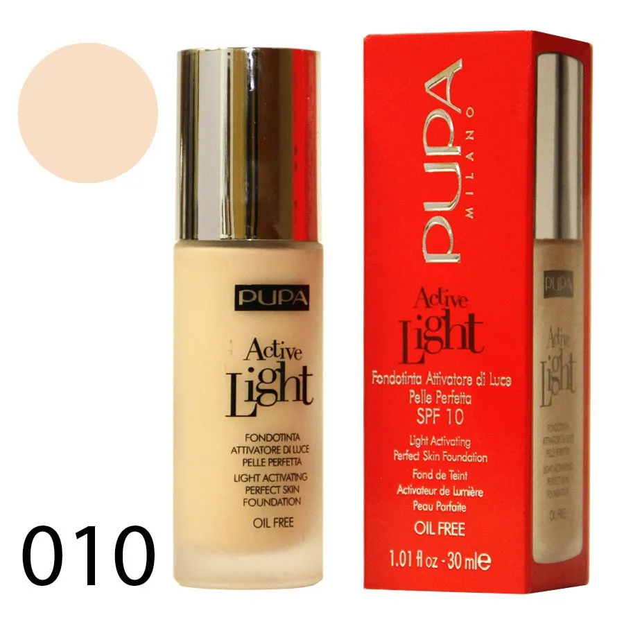 Тональный крем Pupa "Active Light", 30 ml
