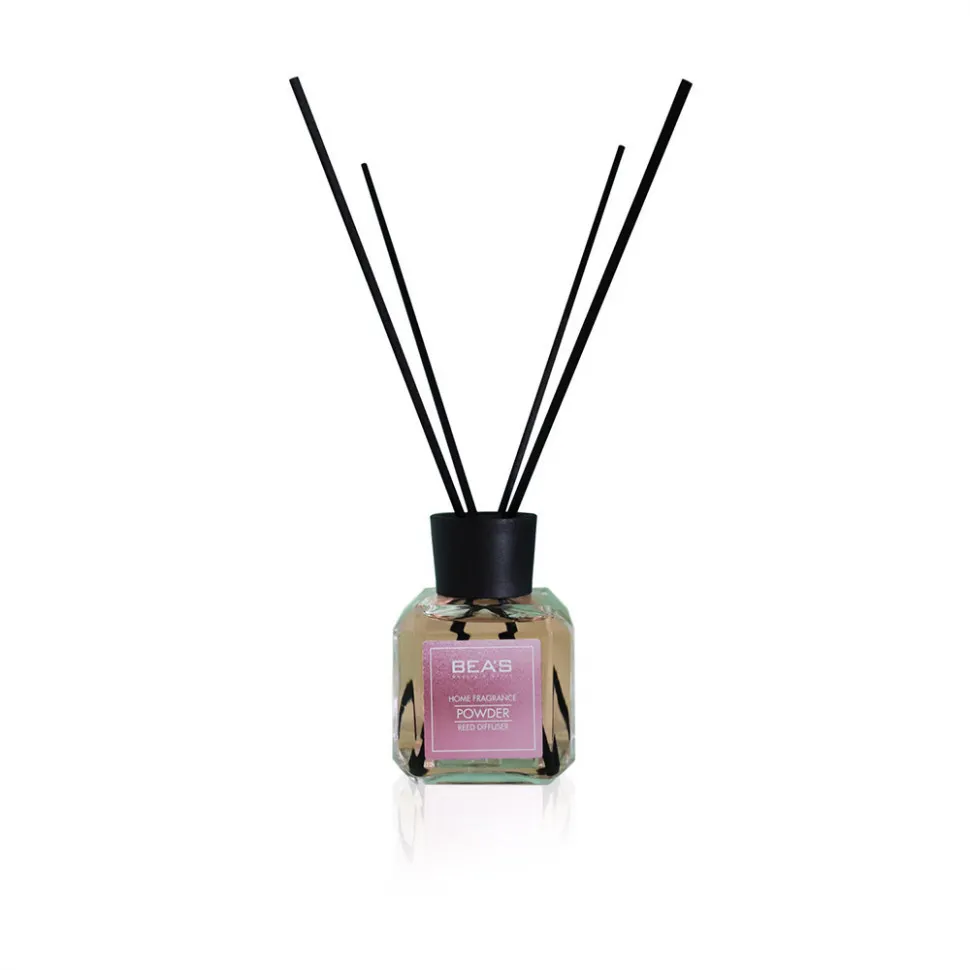 Ароматический диффузор с палочками Beas Powder - Пудровый аромат 120 ml