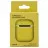 Силиконовый чехол для Эпл ЭирПодс 2 Silicone Case (желтый)