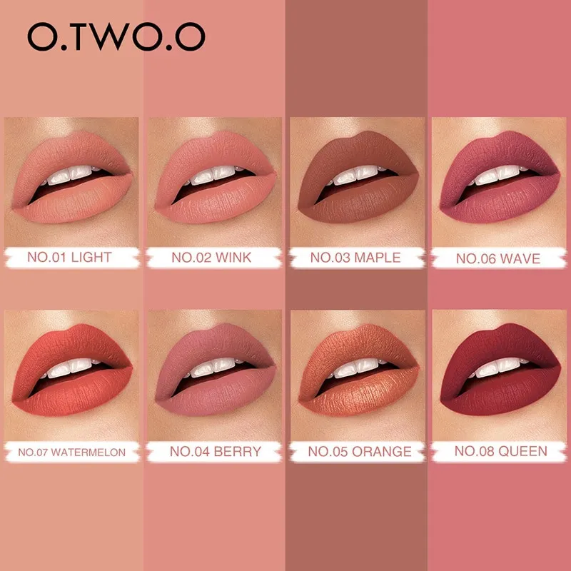 Матовый крем 3 в 1 (румяна, тени для век, помада для губ) O.TWO.O Pick Me 10г #9139 (№07 Красный)