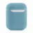 Силиконовый чехол для Эпл ЭирПодс 2 Silicone Case (светло голубой)