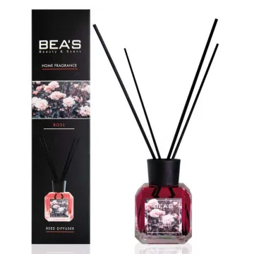 Ароматический диффузор с палочками Beas Rose - Роза 120 ml