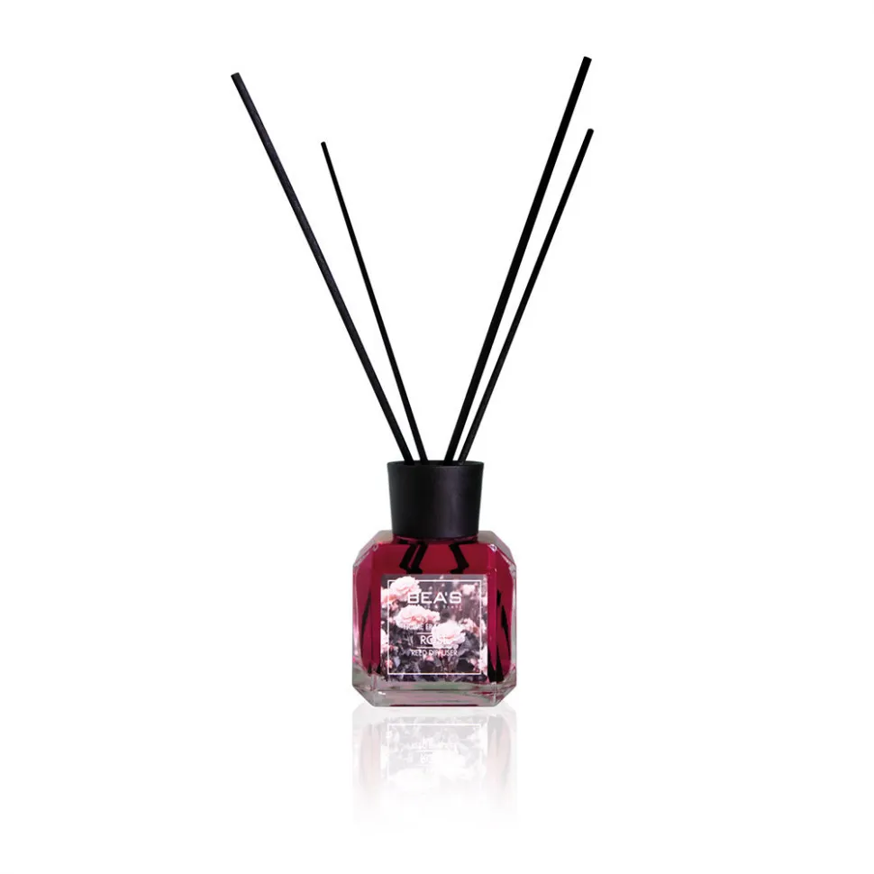 Ароматический диффузор с палочками Beas Rose - Роза 120 ml
