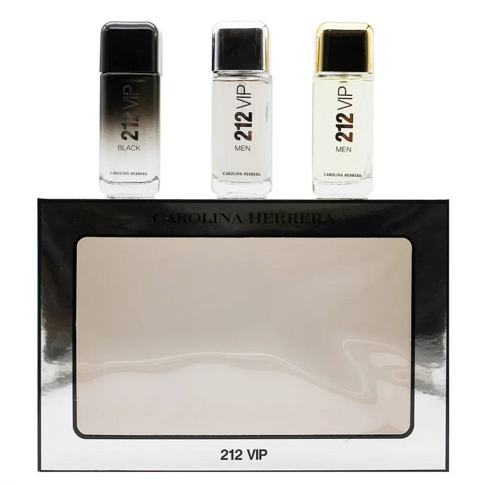 Парфюмерный мужской подарочный набор CH 212 men 3 x 30 ml