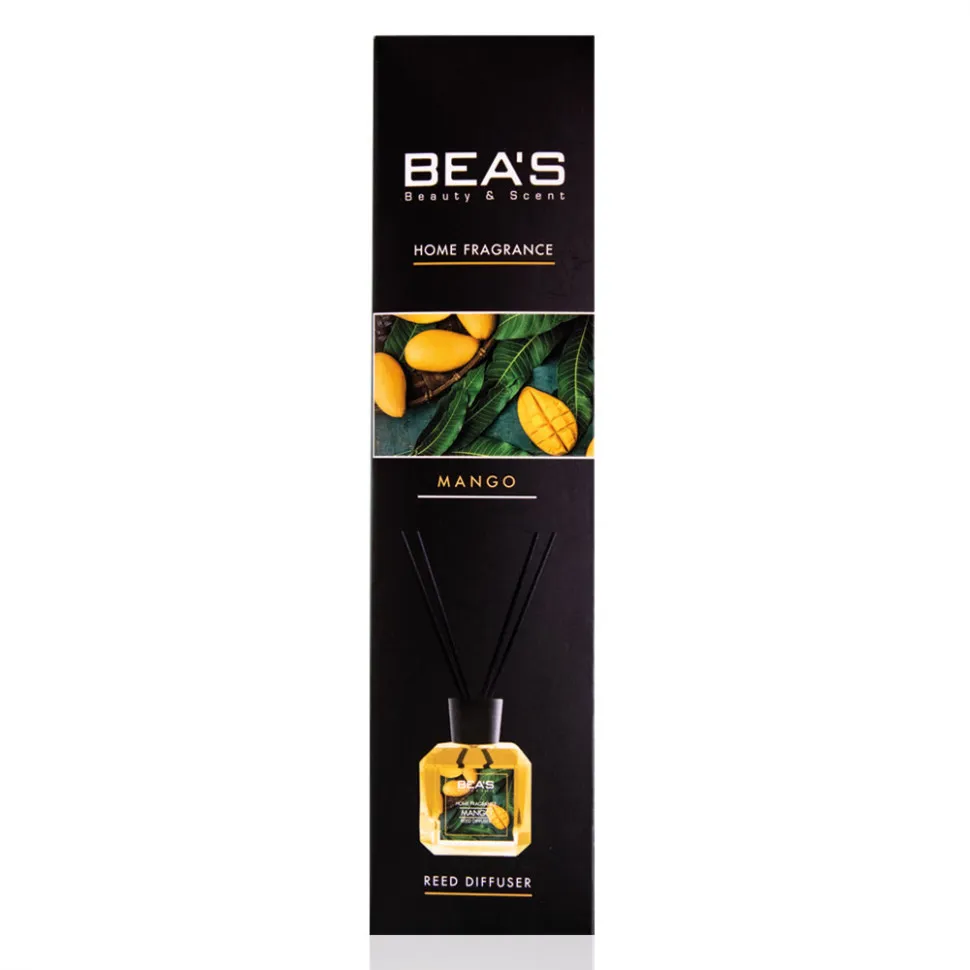 Ароматический диффузор с палочками Beas Mango - Манго 120 ml