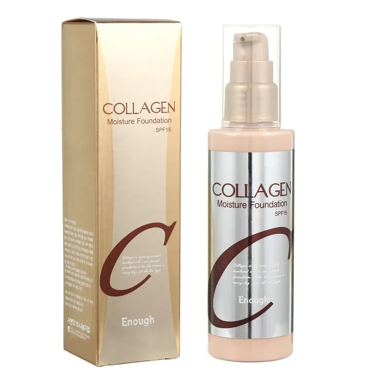Тональный крем Enough Collagen Moisture Foundation spf15 100ml (золотой)