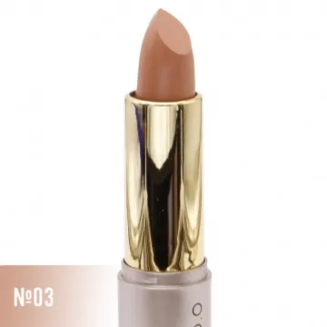 Матовая губная помада O.TWO.O Rose Gold 2in1 3.5g Цвет №03 арт. N9107 Нюдовый бежевый