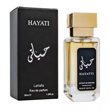Lattafa Perfumes  Hayati (черный) edp unisex 38 ml