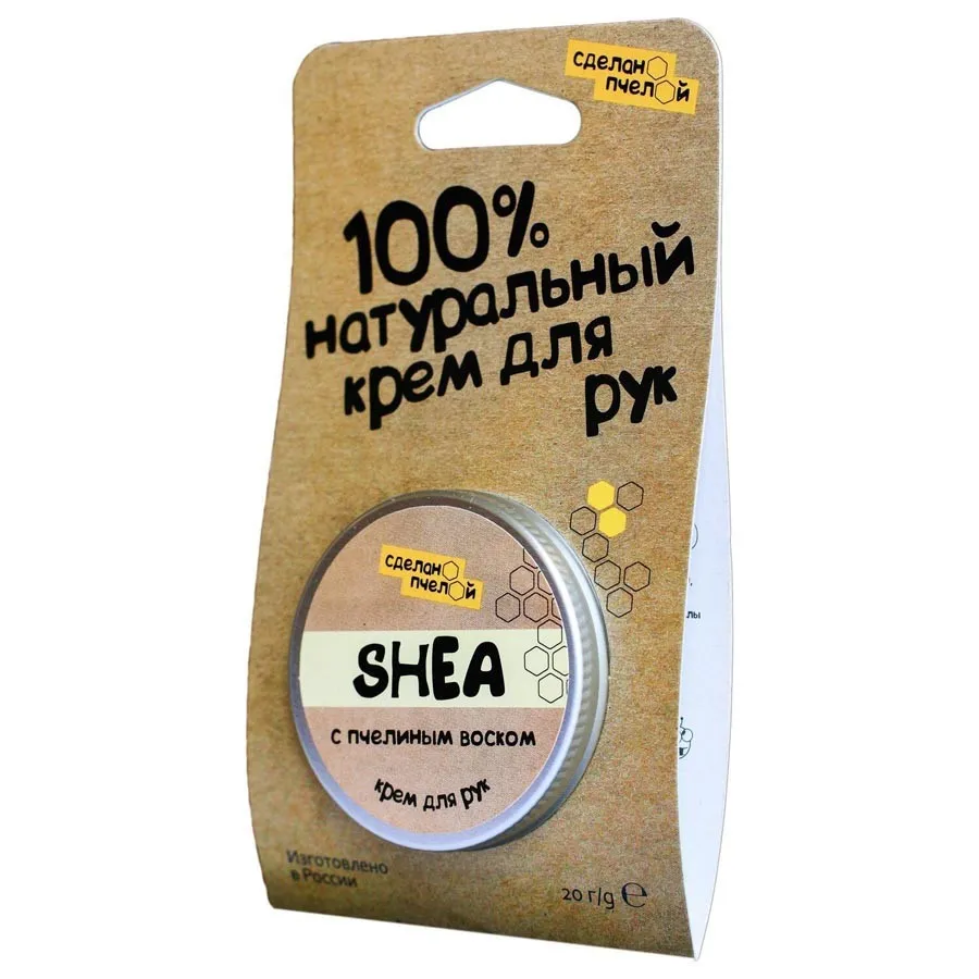 Крем для рук Сделано пчелой Shea 20 гр