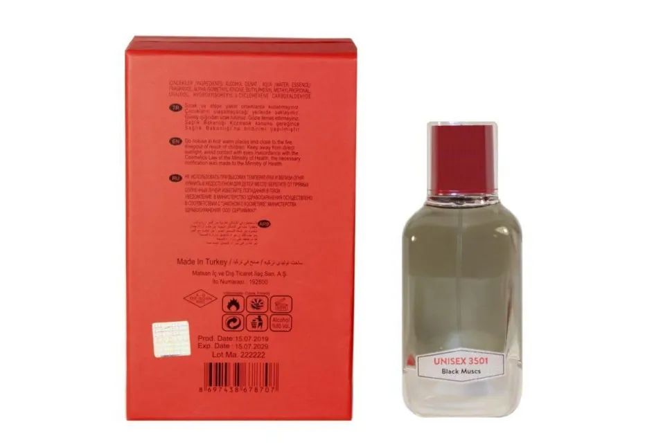 NROTICuERSE Narcotic 3501 Black Muscs