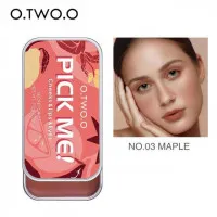 Матовый крем 3 в 1 (румяна, тени для век, помада для губ) O.TWO.O Pick Me 10г #9139 (№03 Коричневый)