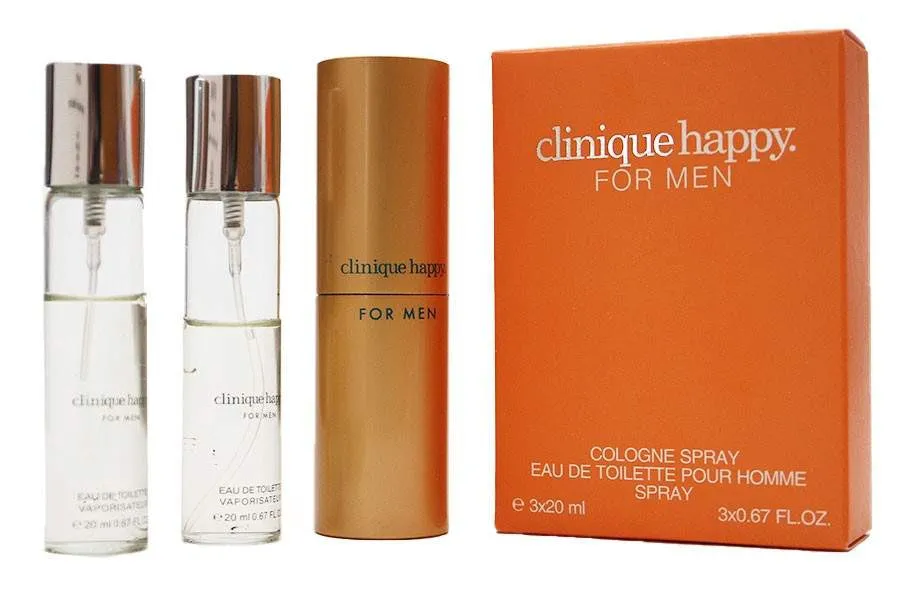 Туалетная вода 3*20 ml Клиник Happy for men