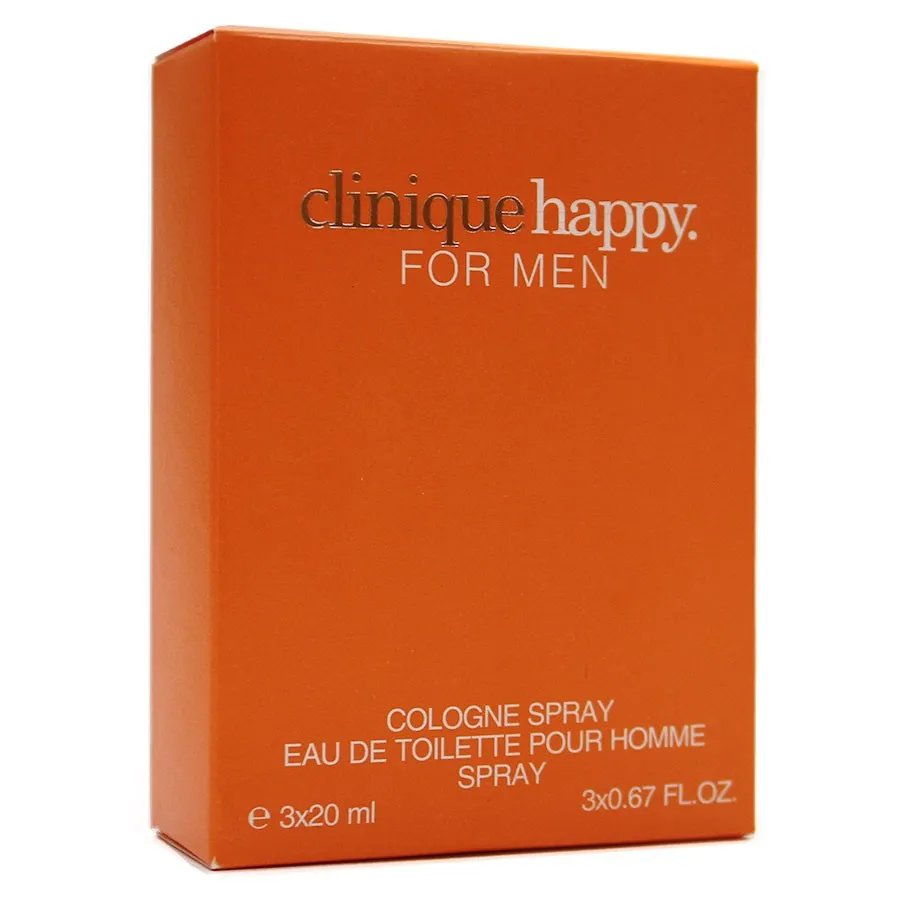 Туалетная вода 3*20 ml Клиник Happy for men
