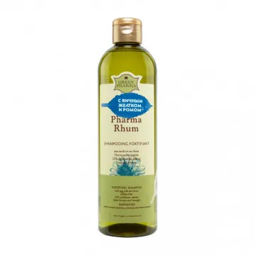 Pharma Rhum Укрепляющий шампунь с яичным желтком и ромом 500 ml