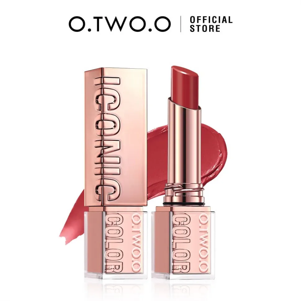 O.TWO.O Сатиновая помада для губ арт. HC009 #08 - Красная роза