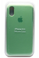 Силиконовый чехол для iPhone XS - (Светло-Болотный)