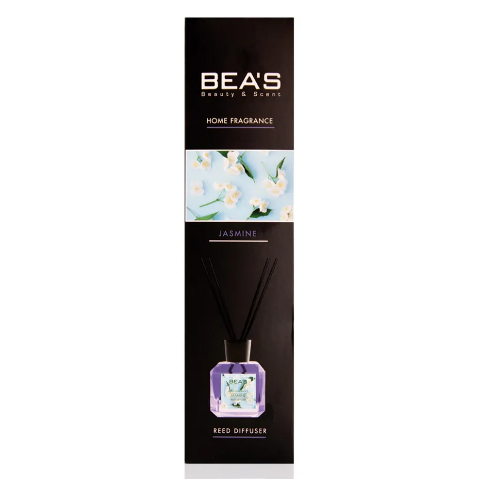 Ароматический диффузор с палочками Beas Jasmine - Жасмин 120 ml
