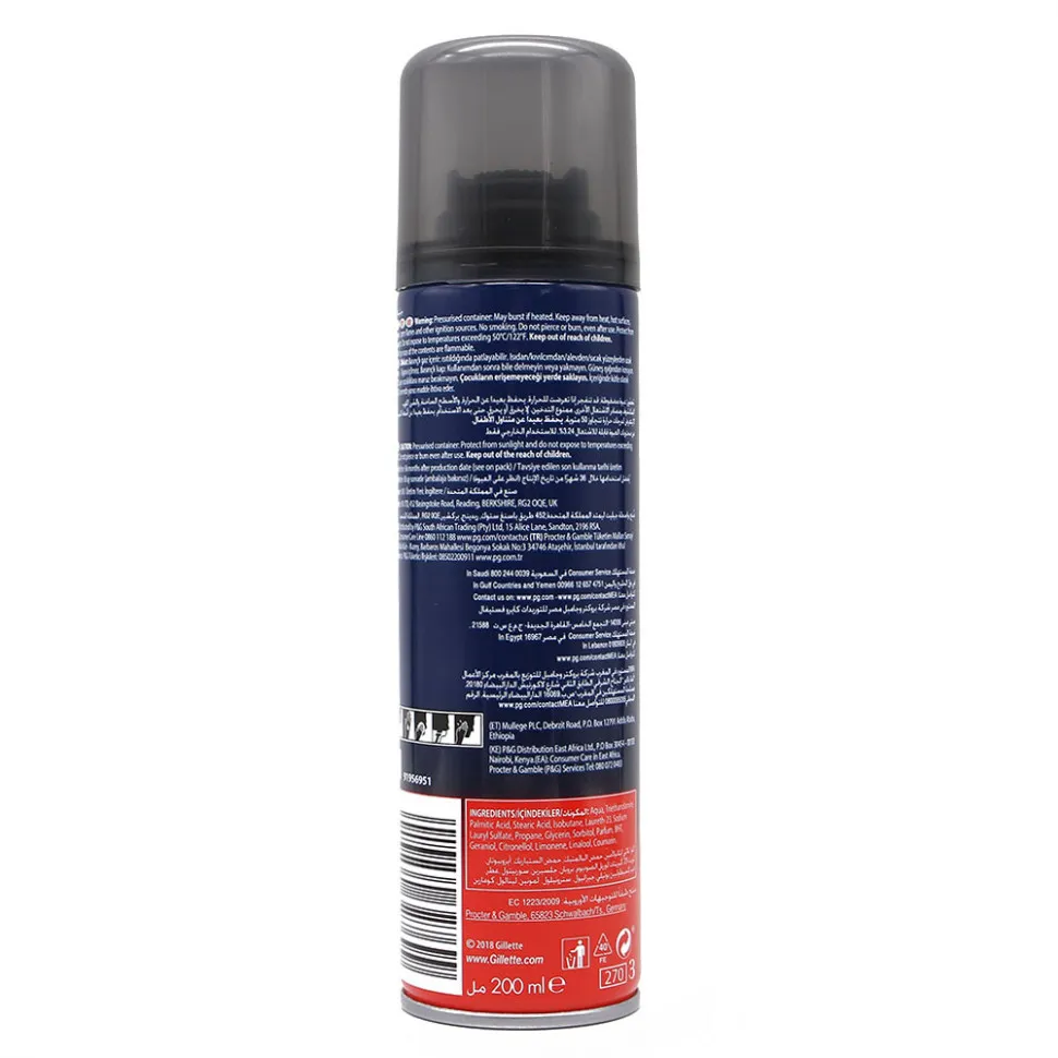 Пена для бритья Джиллетт "Чистое бритье" 200 ml