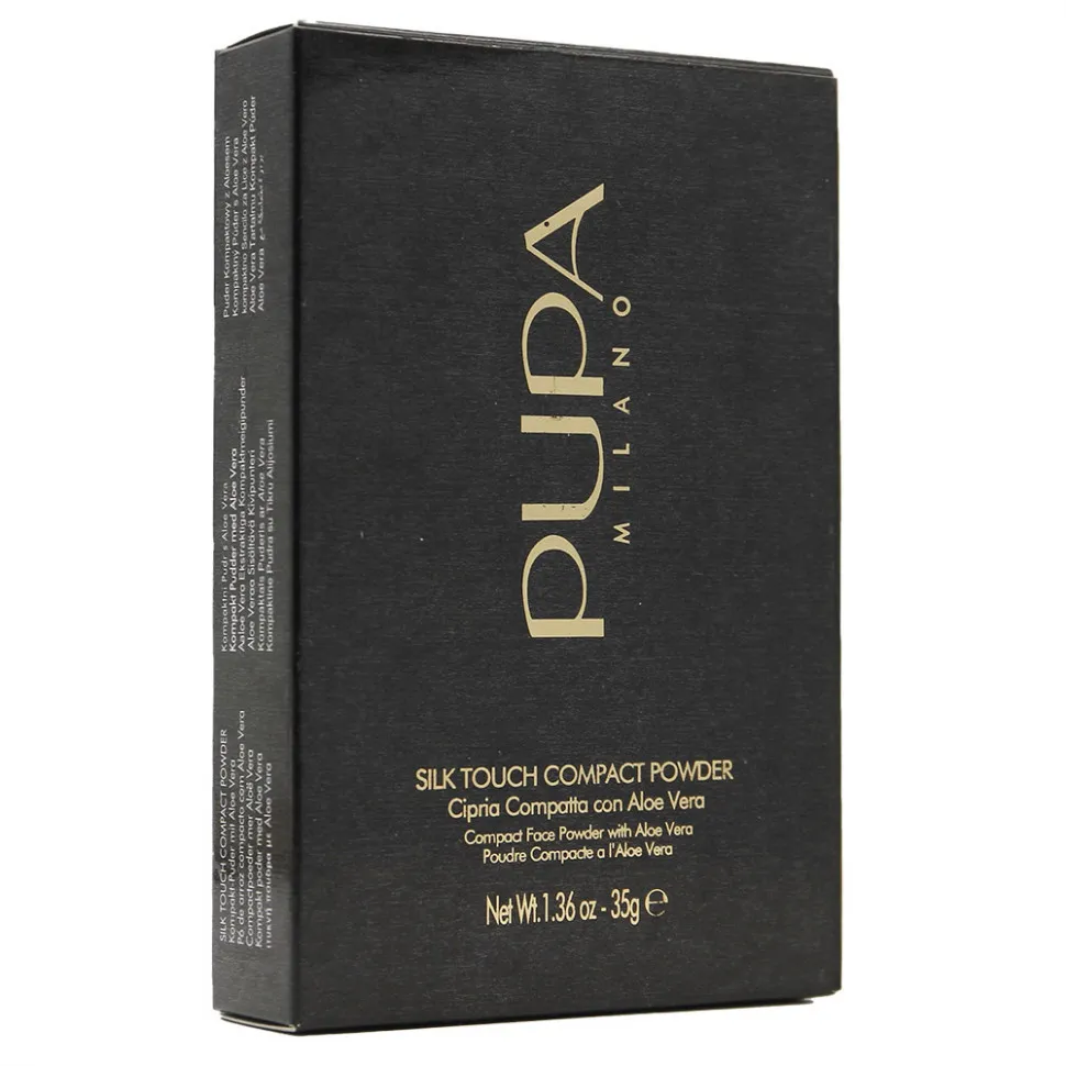 Компактная пудра Pupa Milano Silk Touch (2 цвета) 35 g.