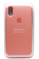Силиконовый чехол для iPhone XS - (Коралловый)