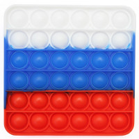 POP IT антистресс, бесконечная пупырка флаг России