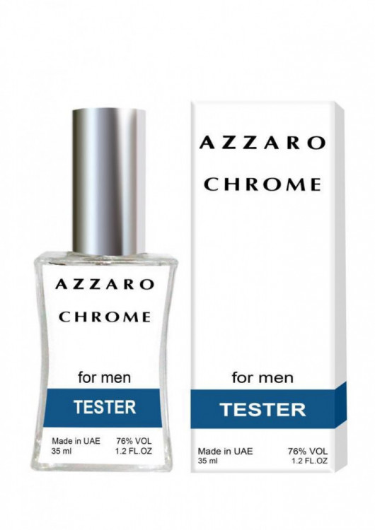Тестер Azzaro "Chrome" for men 35 ml ОАЭ