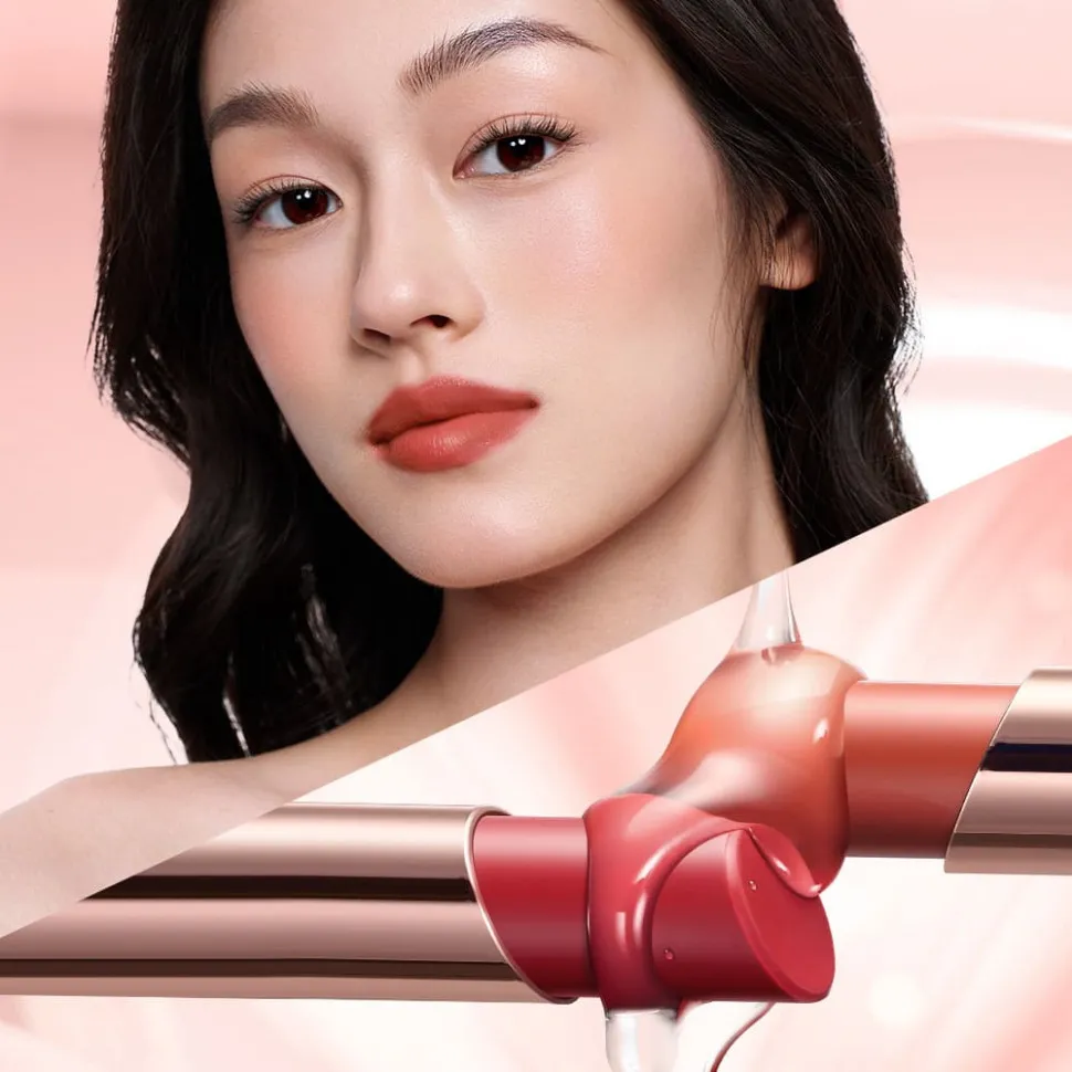 O.TWO.O Сатиновая помада для губ арт. HC009 #04 - Персиковый